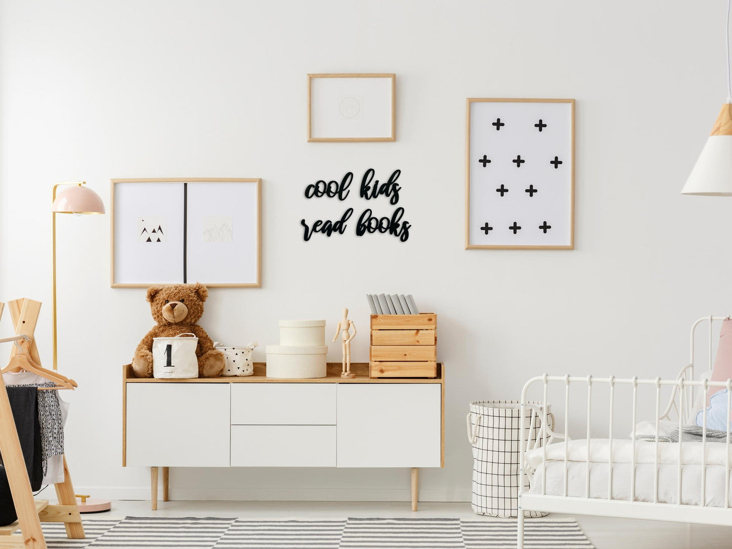 Cool Kids Read Books Wood Sign