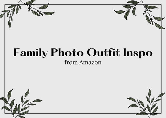 Family Photo Outfit Inspo From Amazon