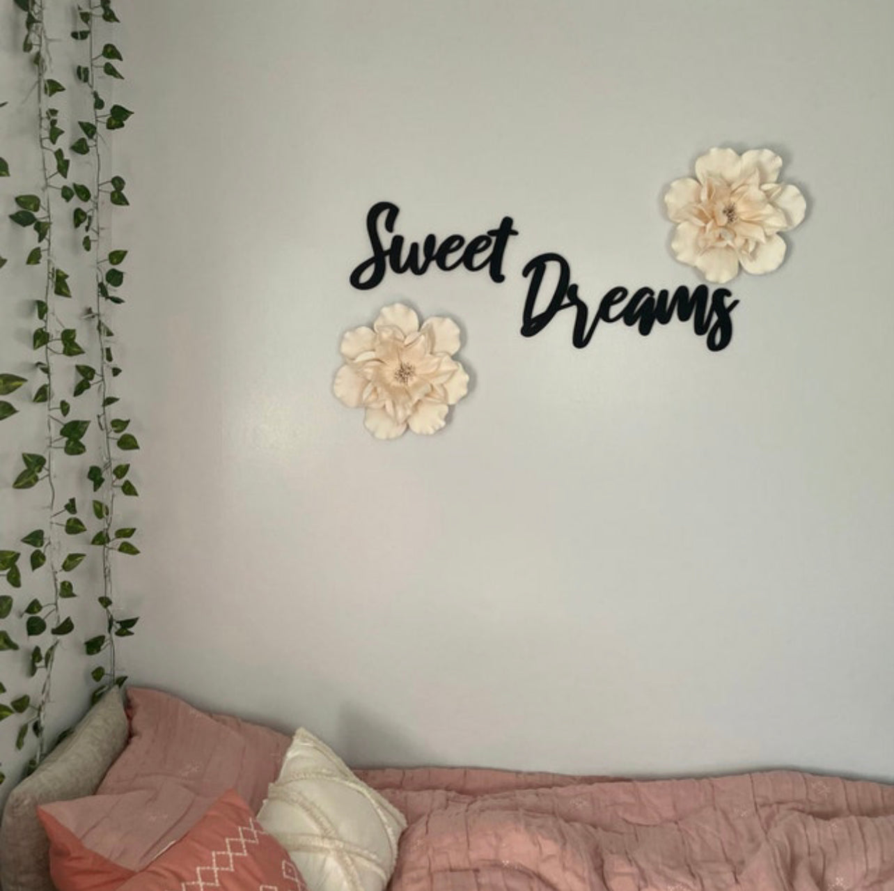 Sweet Dreams Wood Sign